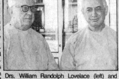 “Lovelace Legacy,” Albuquerque Tribune (Albuquerque, NM), December 2, 1987.