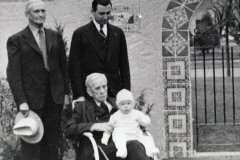 Back row: Edgar Blaine Lovelace, William Randolph Lovelace II; Bottom row: John Lazarus Lovelace, William Randolph Lovelace III