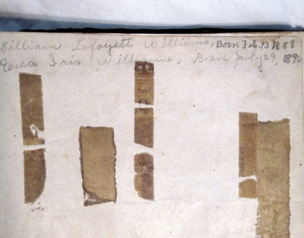The Bibles of Leonard D. Cobb and Will Williams