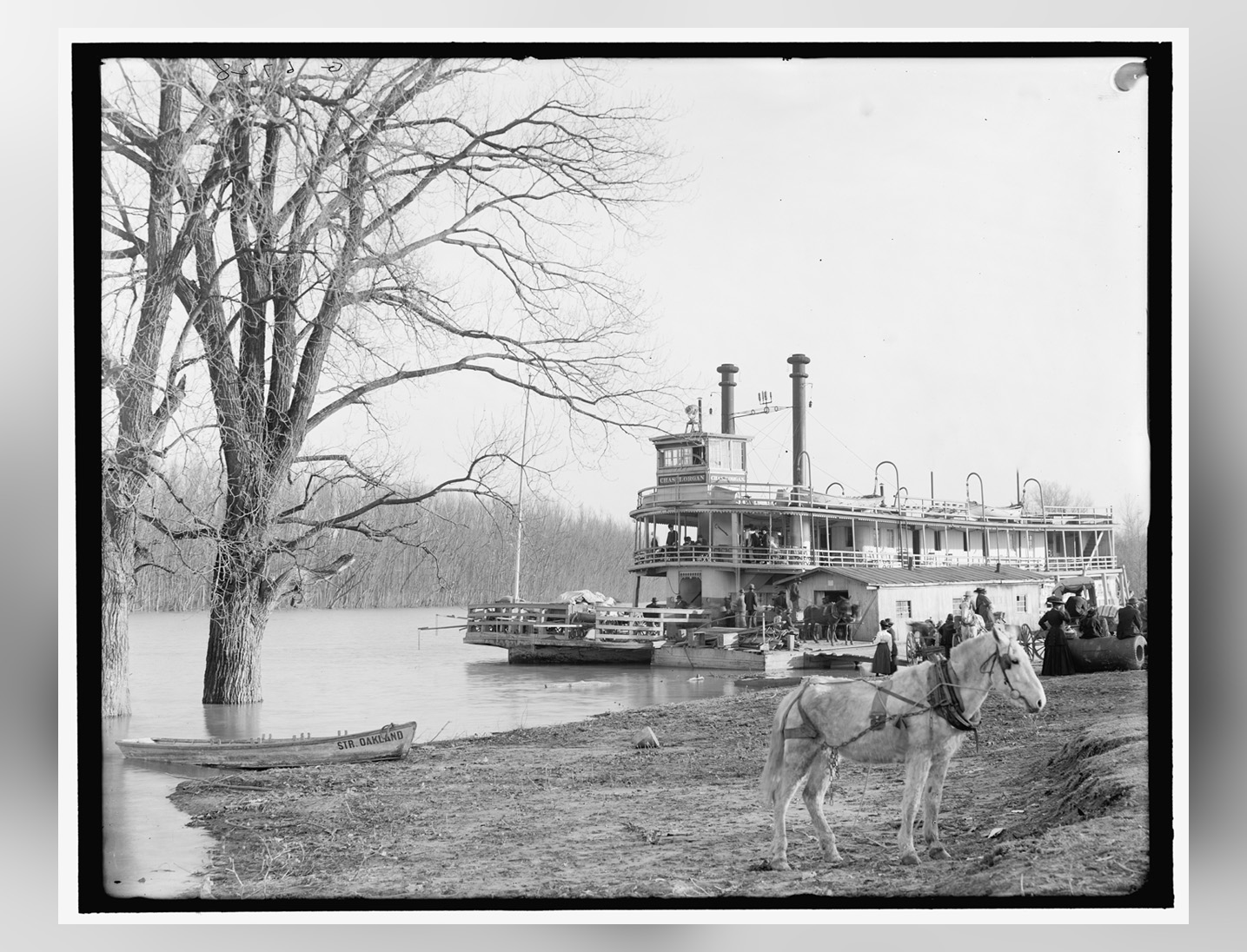 A Closer Look at the Charles H. Organ Docking Near Memphis