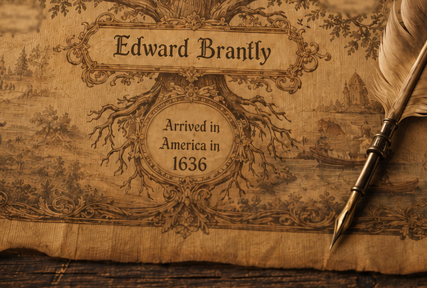 The Real Edward Brantly and a Man Named Peter