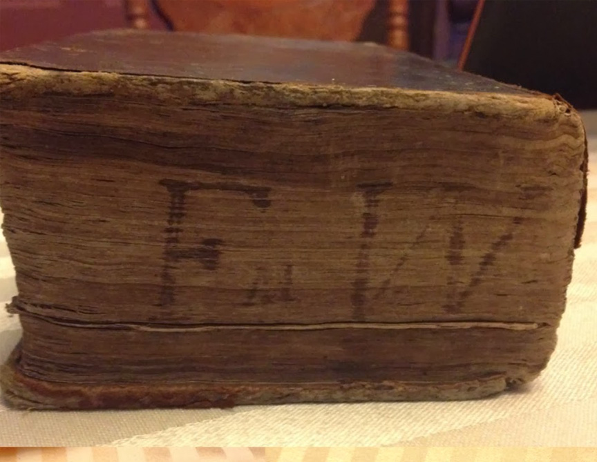A Little History of Crockett County, Tenn. from Frances Wood’s Bible