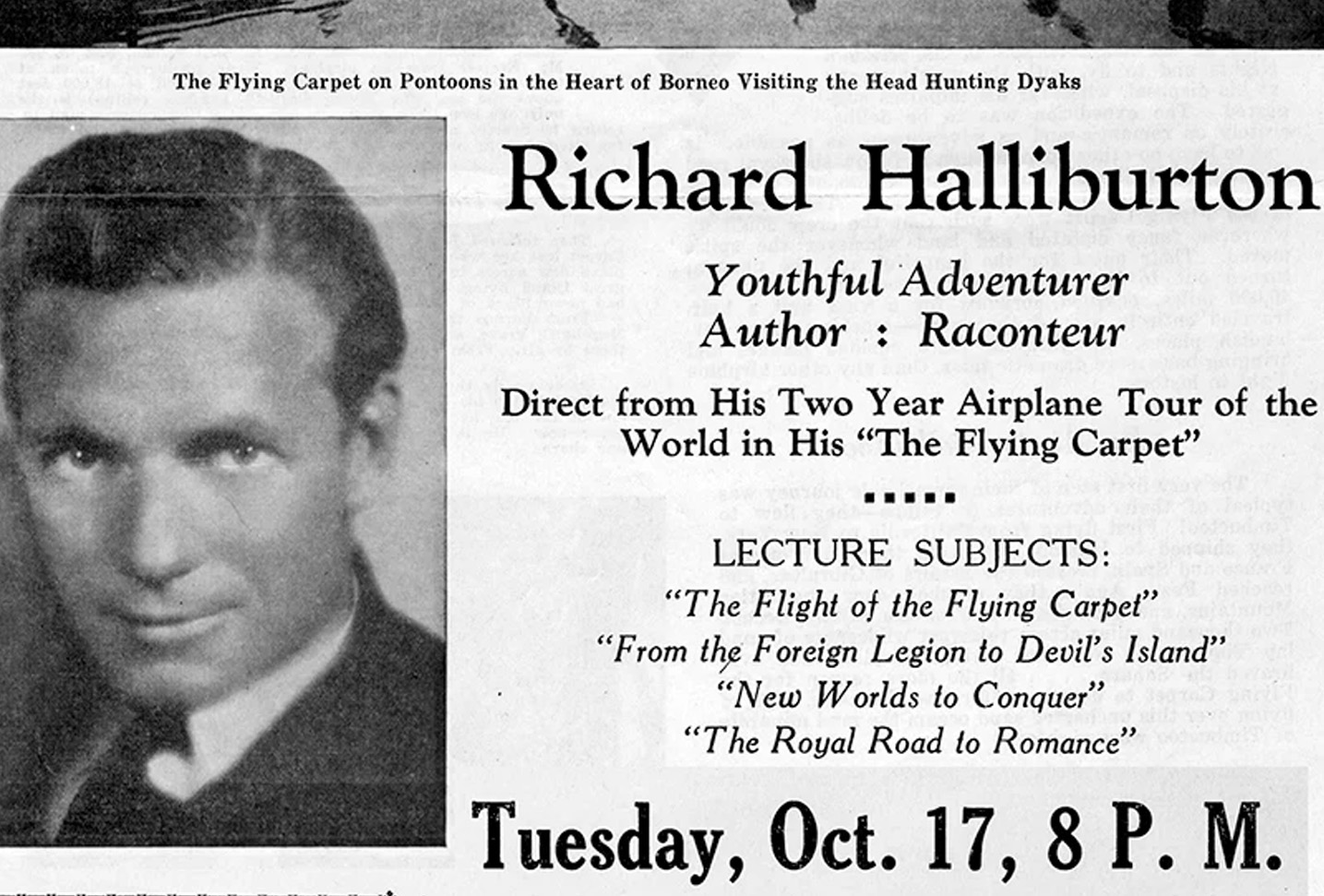 From Brownsville to Timbuktu: The Remarkable Life of Richard Halliburton