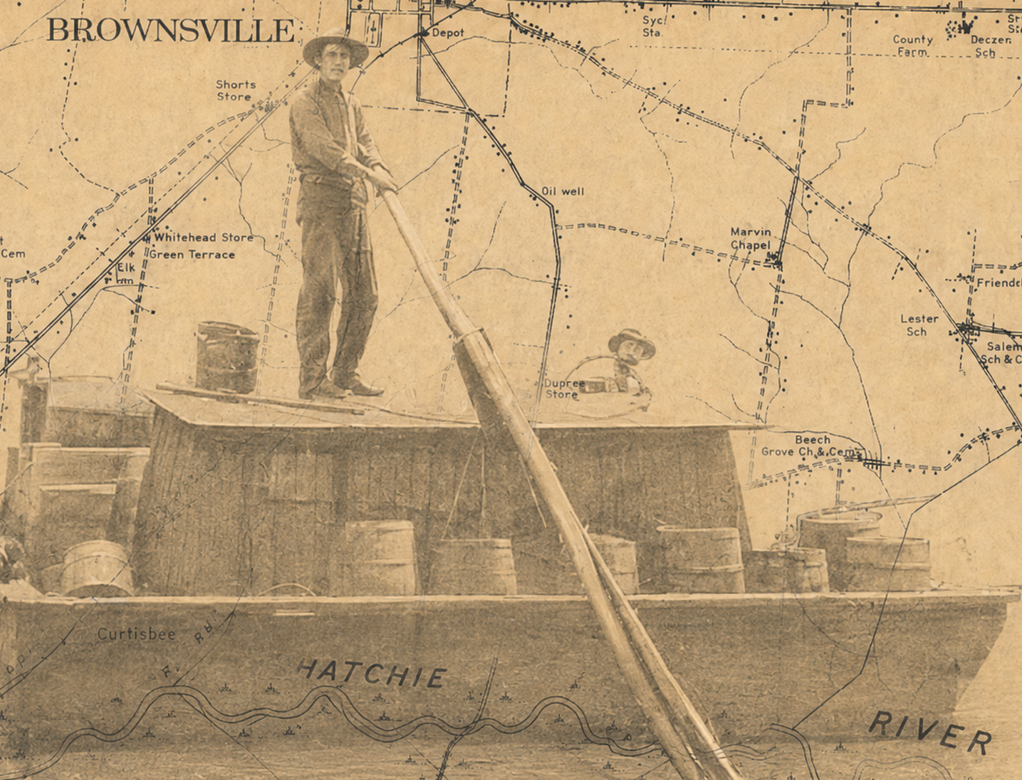 Brownsville and the Hatchie River